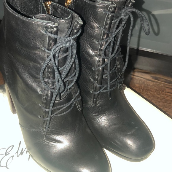 elizabeth and james lace up booties - Picture 6 of 6